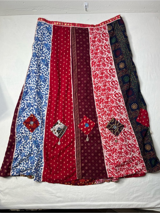 Kathmandu Imports Dresses & Skirts - Kathmandu Imports Bohemian patchwork maxi skirt